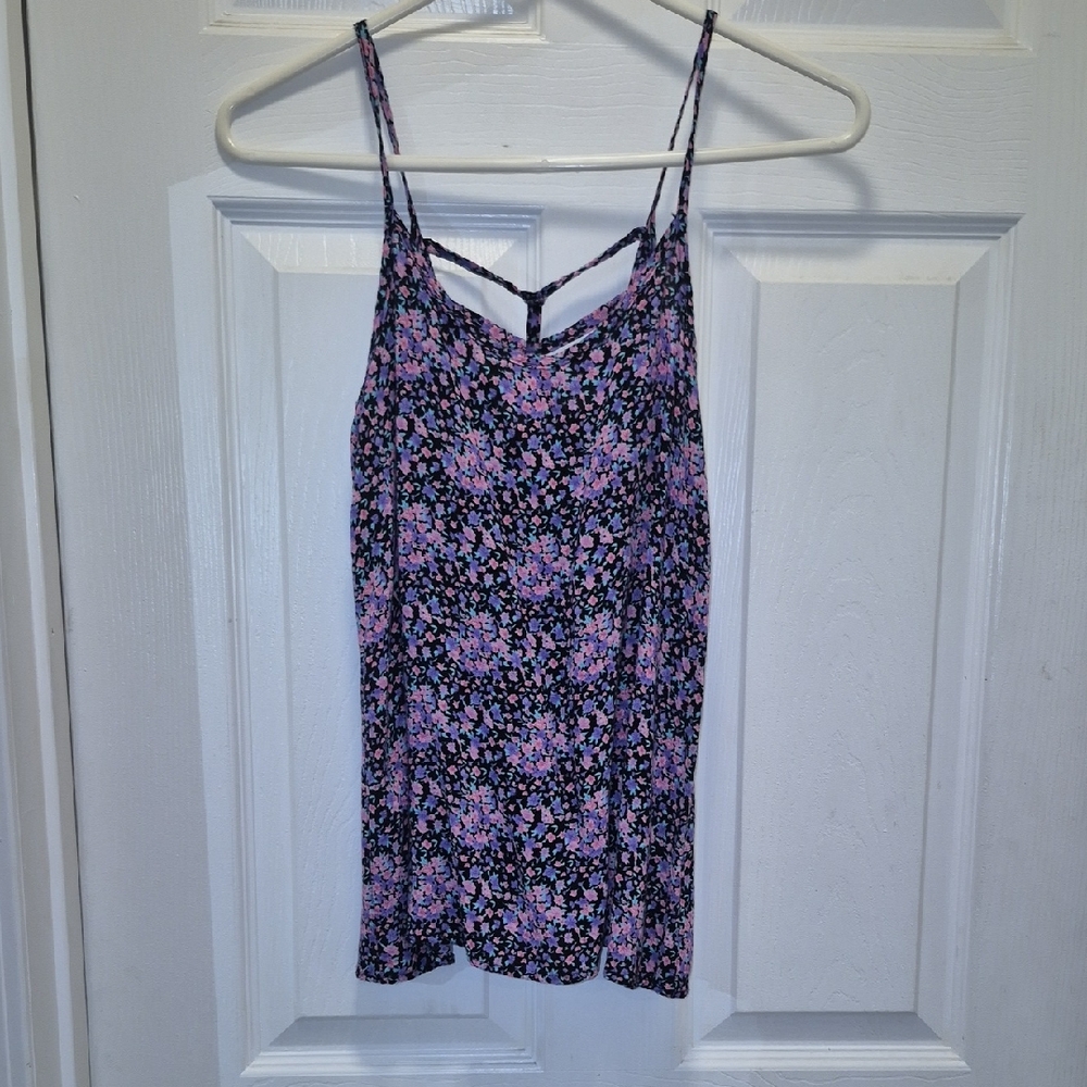 Kirra Purple and Pink Floral Camisole